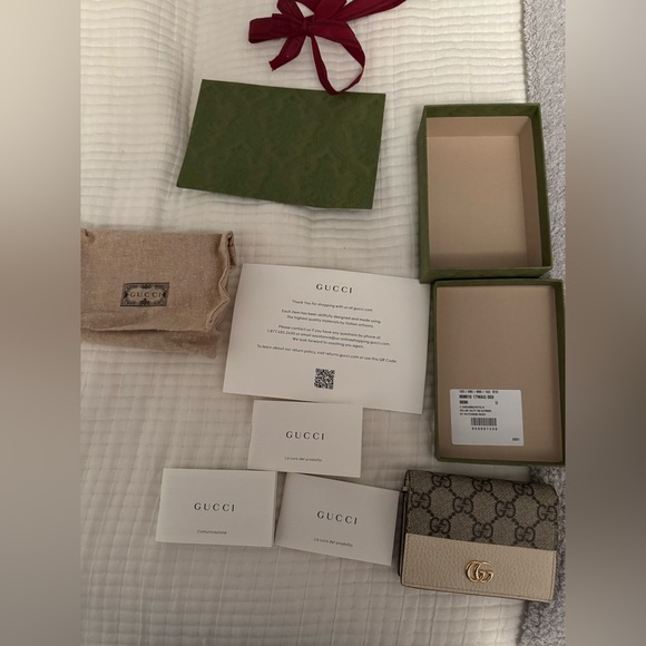 Gucci GG Marmont card case wallet - Picture 7 of 10